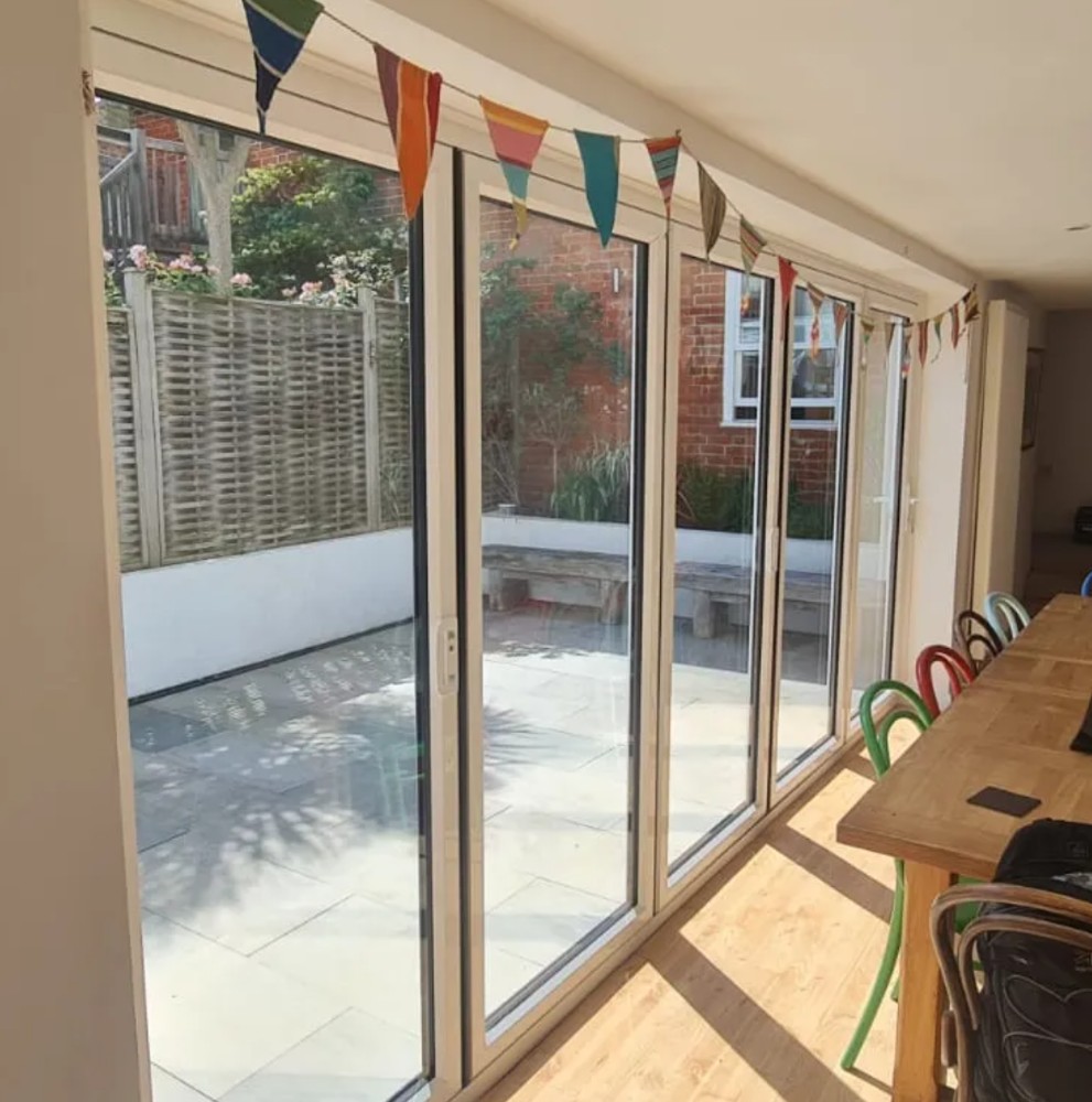Aluminium Bifold Door • Hadleigh - Micron Windows