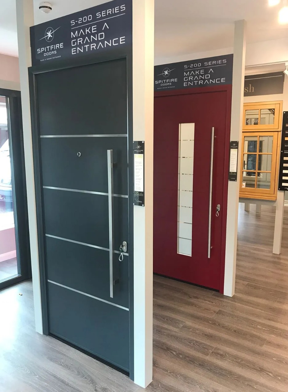 Spitfire Aluminium Door • Bury St Edmunds - Micron Windows