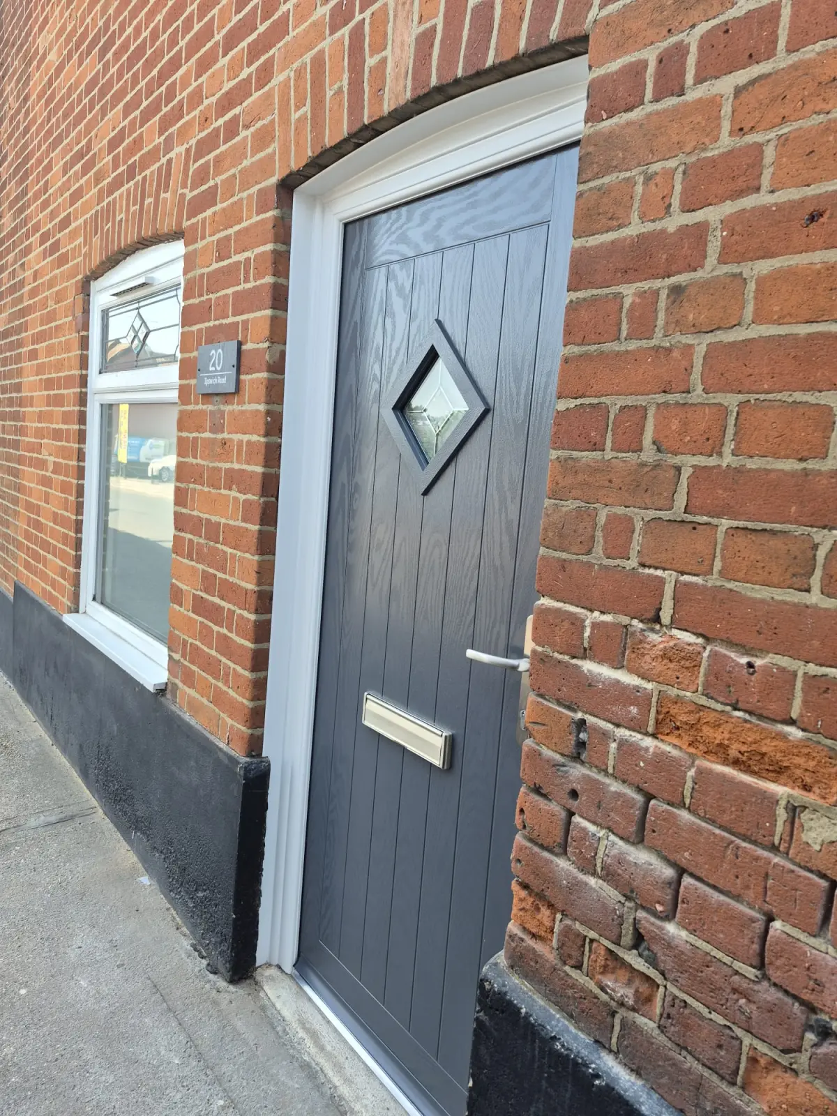 Anthracite Grey Composite Door